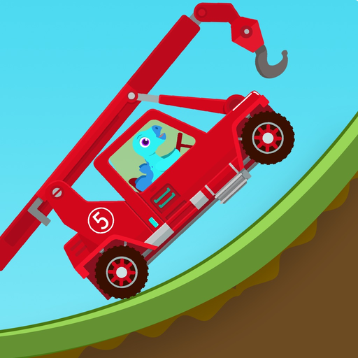 Dinosaur Rescue Truck Games app icon