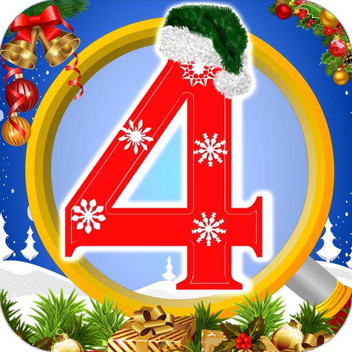 Christmas Hidden Numbers Game app icon