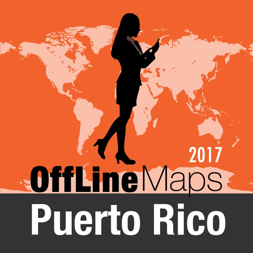Puerto Rico Offline Map and Travel Trip Guide app icon
