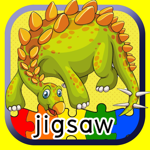 Dino Puzzle Game For Kid Free Jigsaw For Preschool app icon