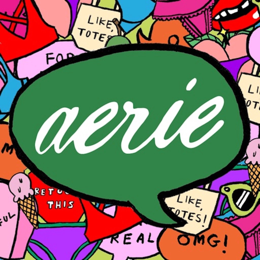 Aerie Stickers app icon