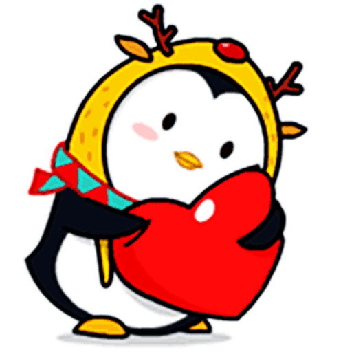 Merry Christmas Penguin app icon
