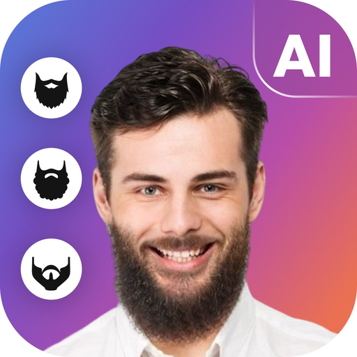 AI Beard Photo Booth & Editor app icon