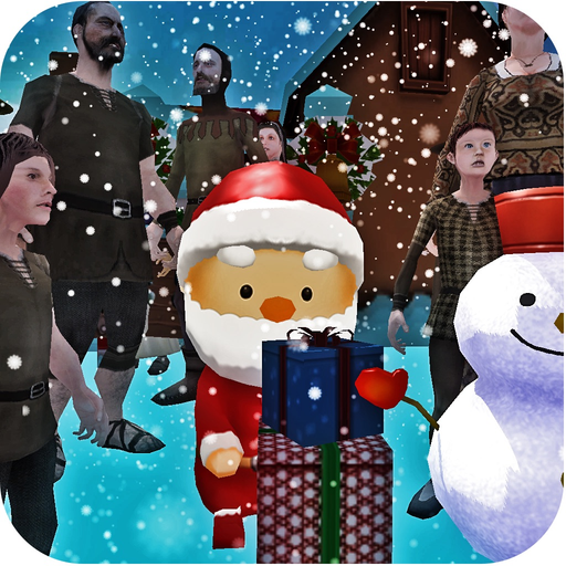 Merry Christmas Santa 3D Game - Happy Christmas app icon