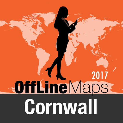 Cornwall Offline Map and Travel Trip Guide app icon