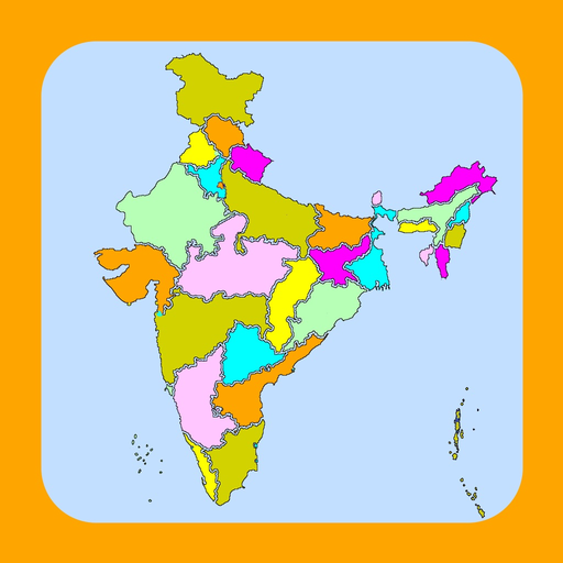 India States & Capitals. 4 Type of Quiz & Games!!! app icon