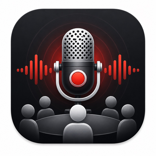 Voice Recorder Meeting Audio app icon