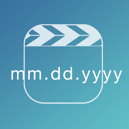 Video With Date (Time Stamp Your Videos) app icon