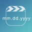Video With Date (Time Stamp Your Videos) icon