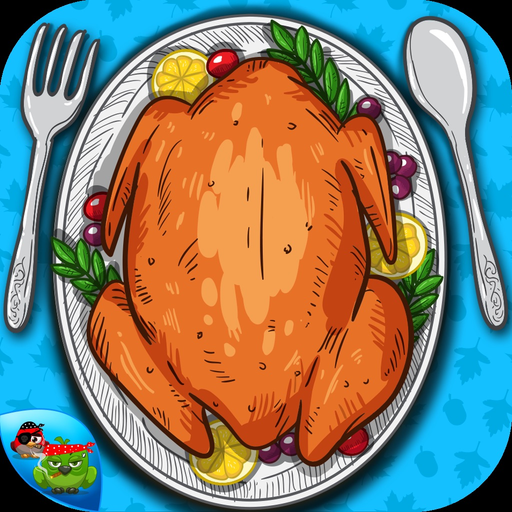 Turkey - Thanksgiving Baby Chef Girls & Teens app icon