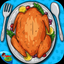 Turkey - Thanksgiving Baby Chef Girls & Teens icon