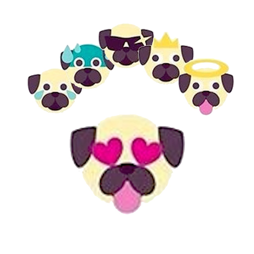 PugMojis app icon