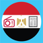 Egyptian All Radio, Music & News Free Download icon