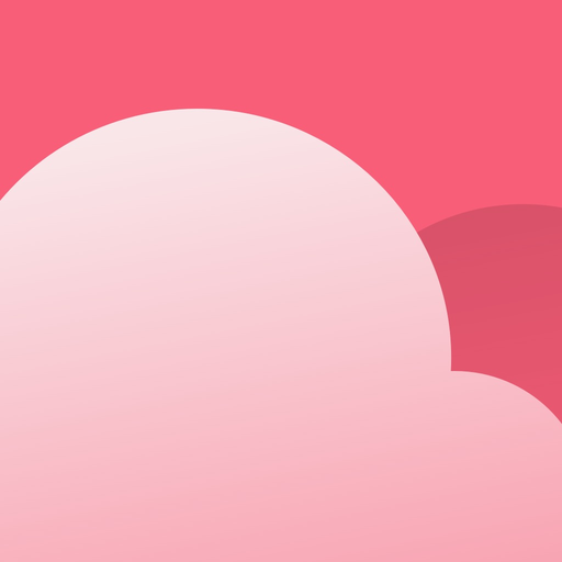 Pink Cloud:  AA Meeting Finder app icon