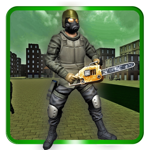 Zombie Chainsaw City Killer- Zombie Defense 2017 app icon