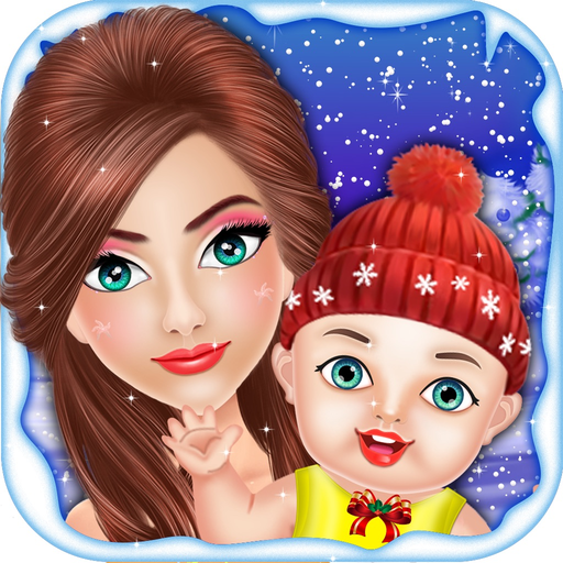 Christmas Mommy & NewBorn Baby - Girls Games Free app icon