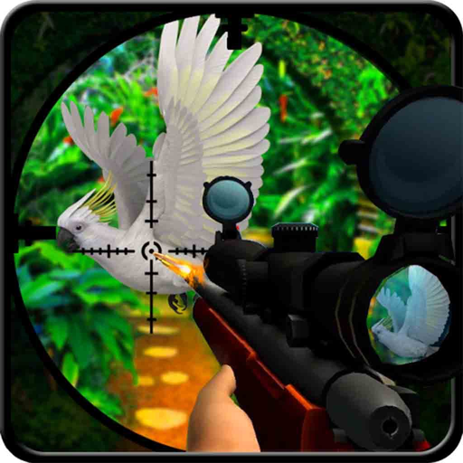 Jungle bird hunter 3d - free shooting game app icon