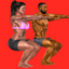 Chrono Squats: 3D Trainer icon