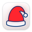 Xmas snow icon