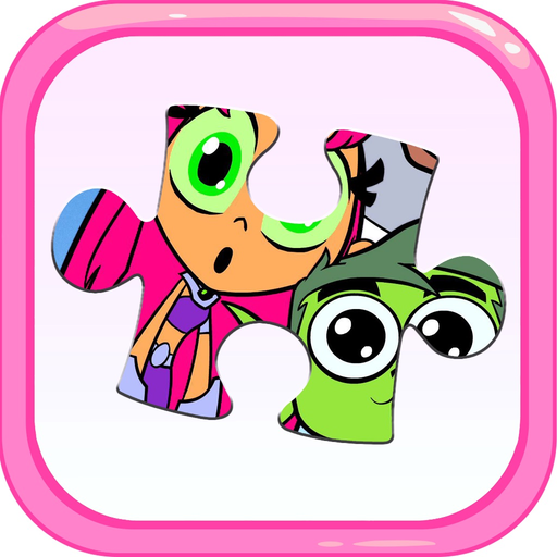 Cartoon Jigsaw Puzzles Box for Teen Titans Go app icon