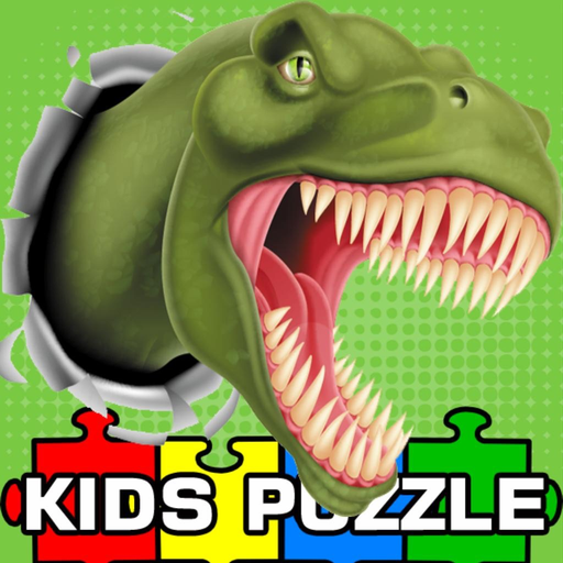 Dinosaur Puzzle Jigsaw HD Game For Toddlers & Kids app icon