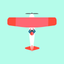 Airplane Missiles: Steer plane to avoid missiles icon