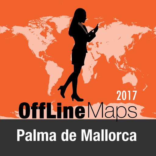 Palma de Mallorca Offline Map and Travel Trip app icon