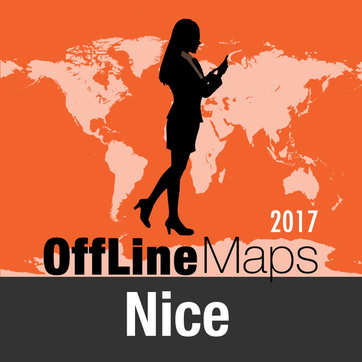 Nice Offline Map and Travel Trip Guide app icon