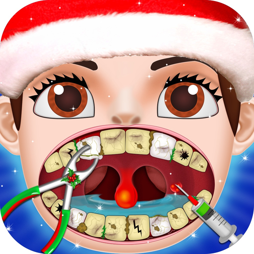 Christmas Dentist Mania - Free Kids Doctor game app icon