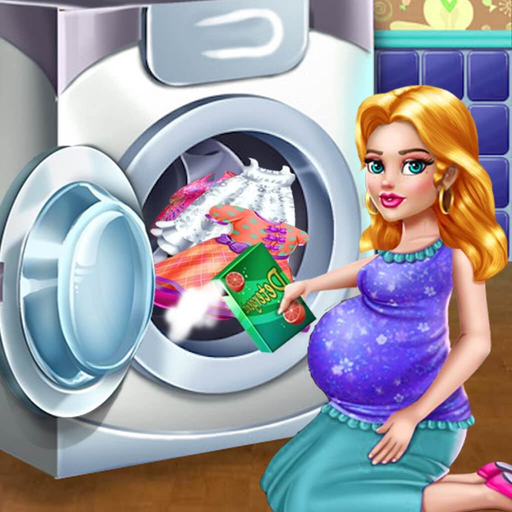 Laundry Mania: Daycare Activities Games For Girls app icon
