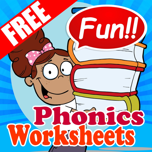 Phonics Kindergarten 1st Grade English Worksheets app icon