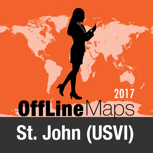 St. John (USVI) Offline Map and Travel Trip Guide app icon