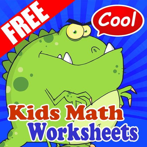 Kindergarten Vocabulary Games and Math Worksheets app icon