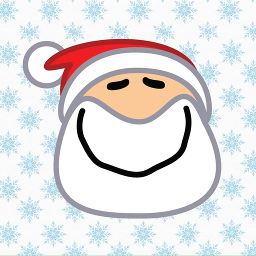 SantaMojis Santa Emojis app icon