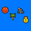 Colorful Misc Stickers 2 icon