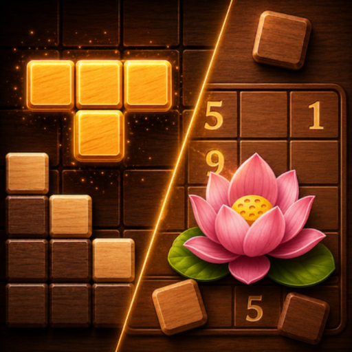 Wood Block Puzzle: Mind Wood app icon