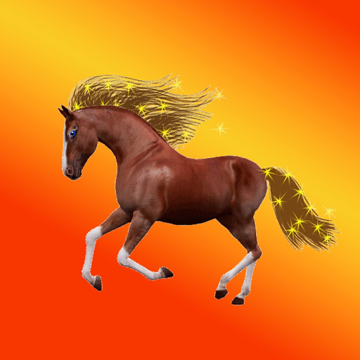 Jumpy Horse Stickers app icon