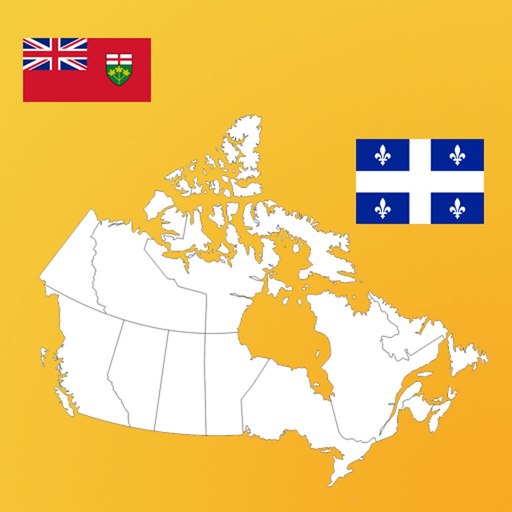Canada Province Flags, Maps, Info app icon