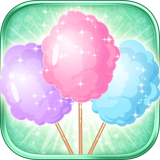 Cotton Candy And Lollipop Crush -  Management game app icon