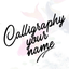 Calligraphy Name icon