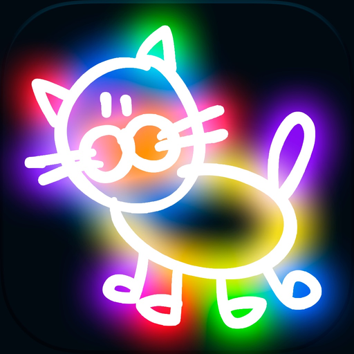 Doodle Draw - Neon Doodle app icon