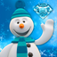 Frozen Snowman - Santa Tracker icon