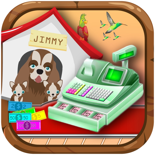 Cute Pets Store Cash Register - Supermarket POS app icon