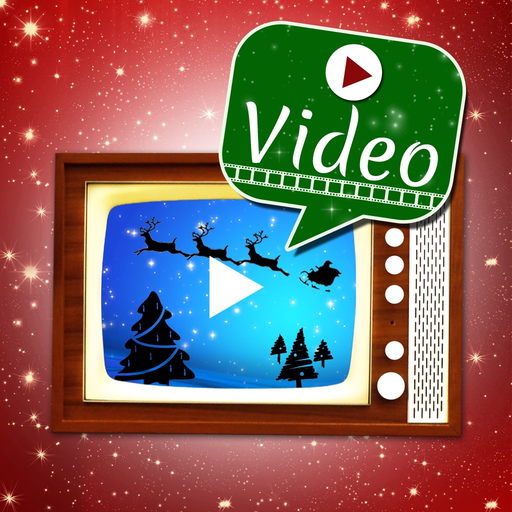 Merry Christmas Greeting Video app icon