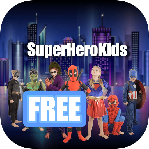 SuperHeroKids - Stickers Free app icon