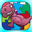 Dino Puzzle : Kids Dinosaurs Jigsaw Learning Games icon