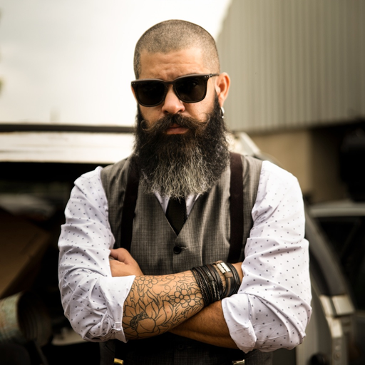 Man Mustache Beard Editor app icon