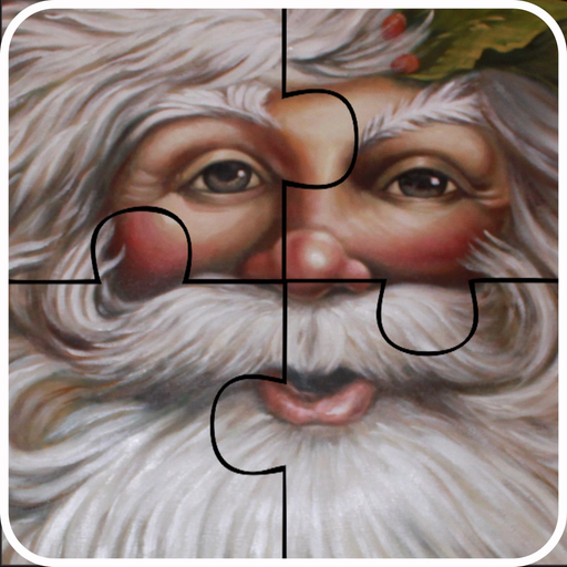 Christmas Santa Jigsaw Puzzle- Fun learning Games app icon