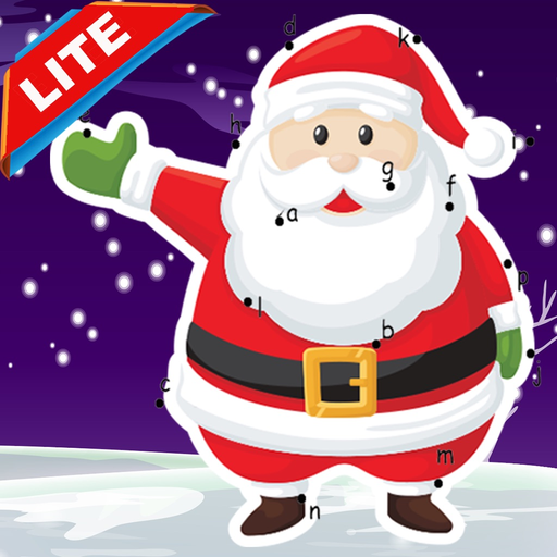 Santa Claus Dot to Dot: happy xmas kids fun games app icon