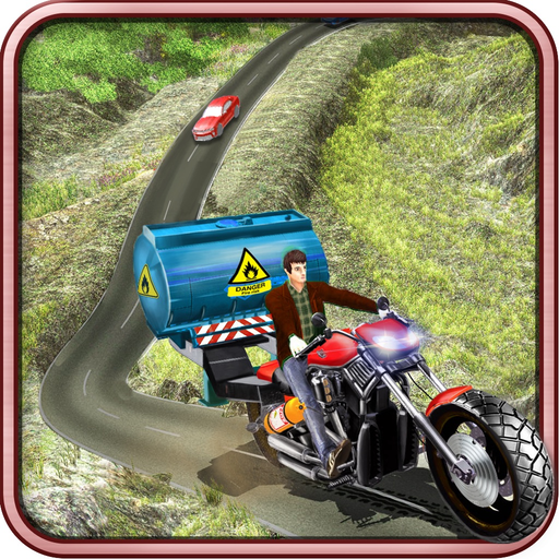 Offroad Oil Tanker Moto Bike Transporter app icon